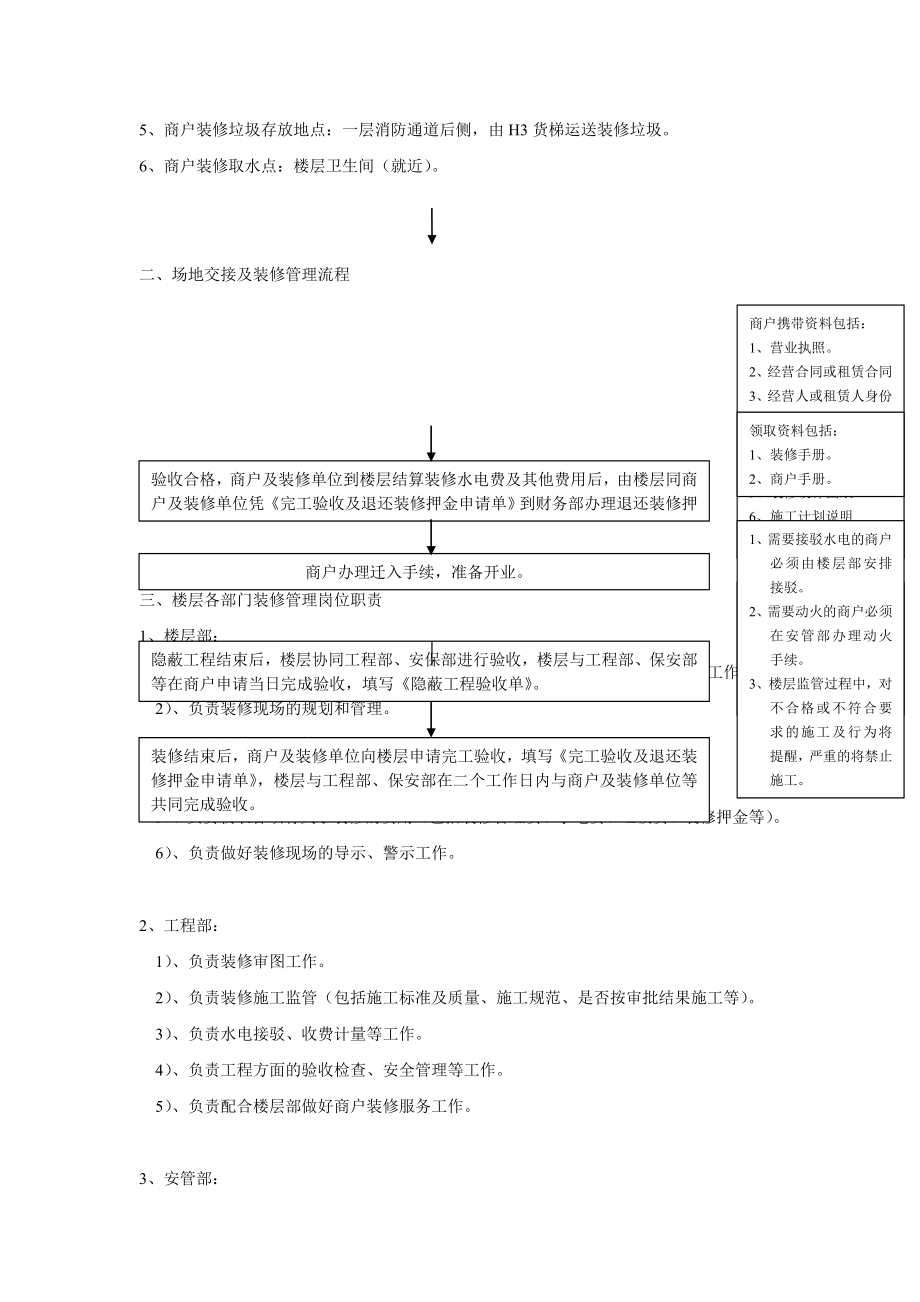 XX中心物业管理流程_第4页