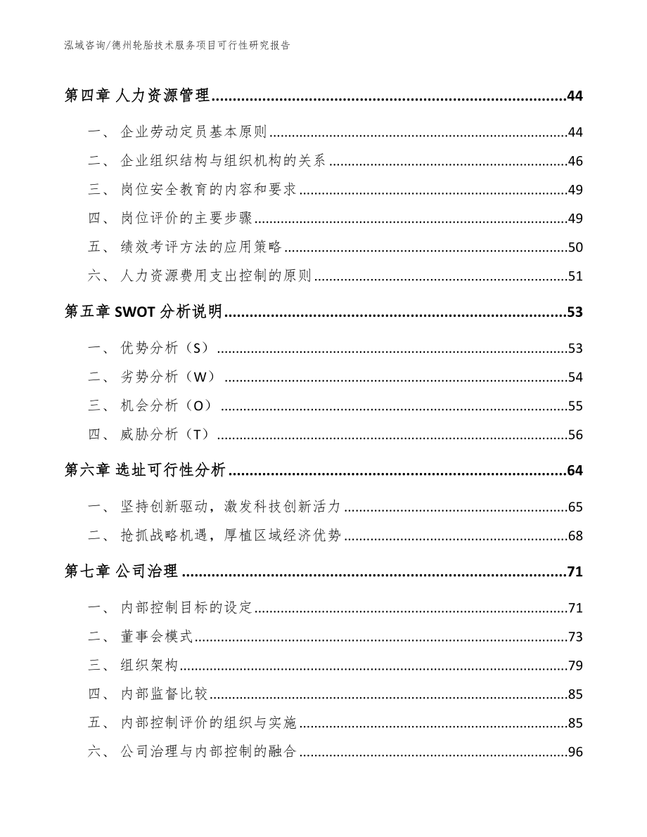 德州轮胎技术服务项目可行性研究报告_第4页