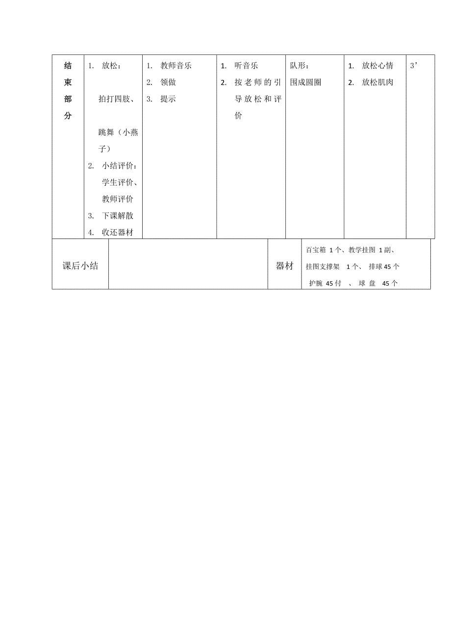 五年级“水平三”小排球：正面双手垫球.docx_第5页