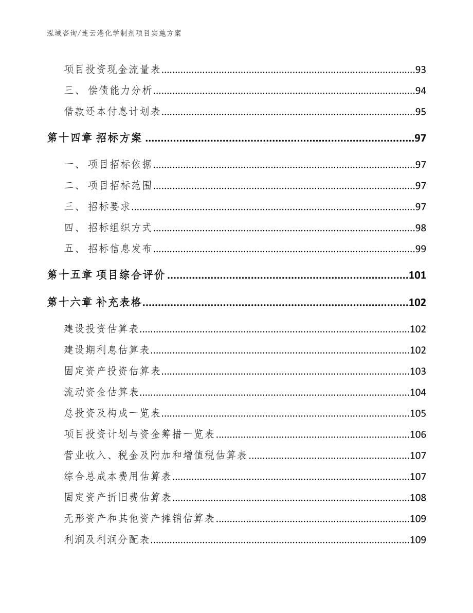 连云港化学制剂项目实施方案_第5页