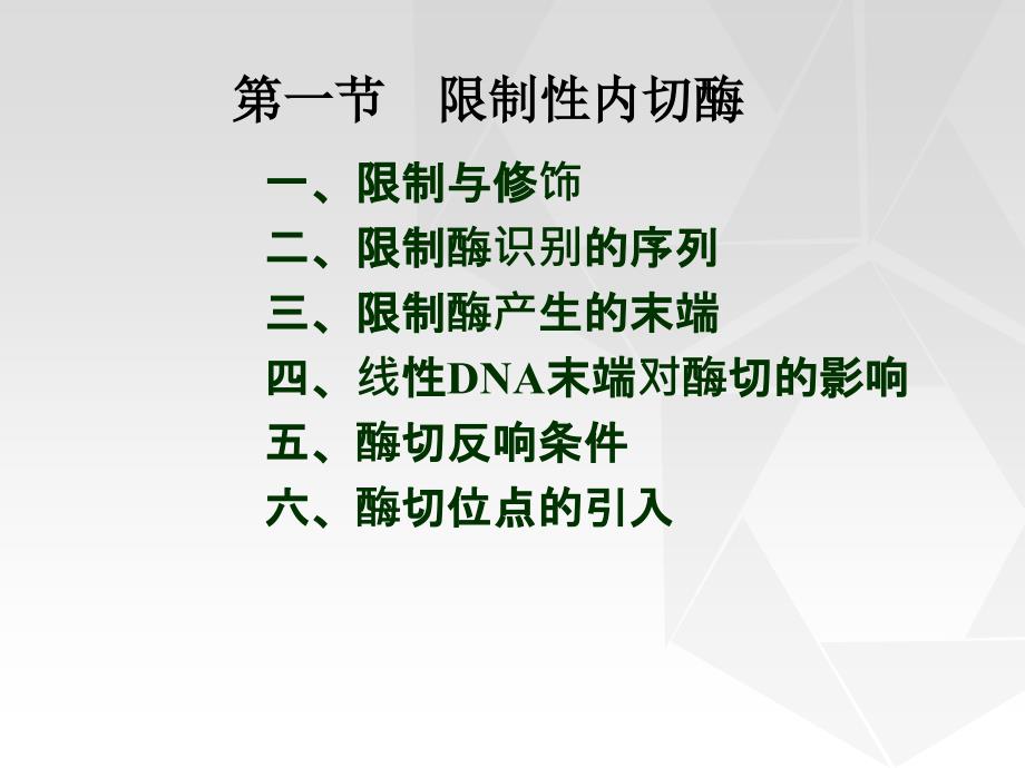 第三章分子克隆工具酶13级ppt课件_第2页