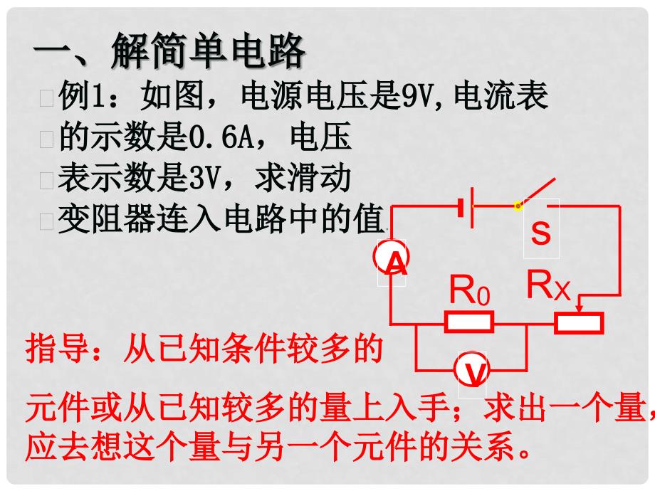 山东省肥城市湖屯镇初级中学八年级物理下册《第七章 欧姆定律》计算题归类指导课件 新人教版_第2页