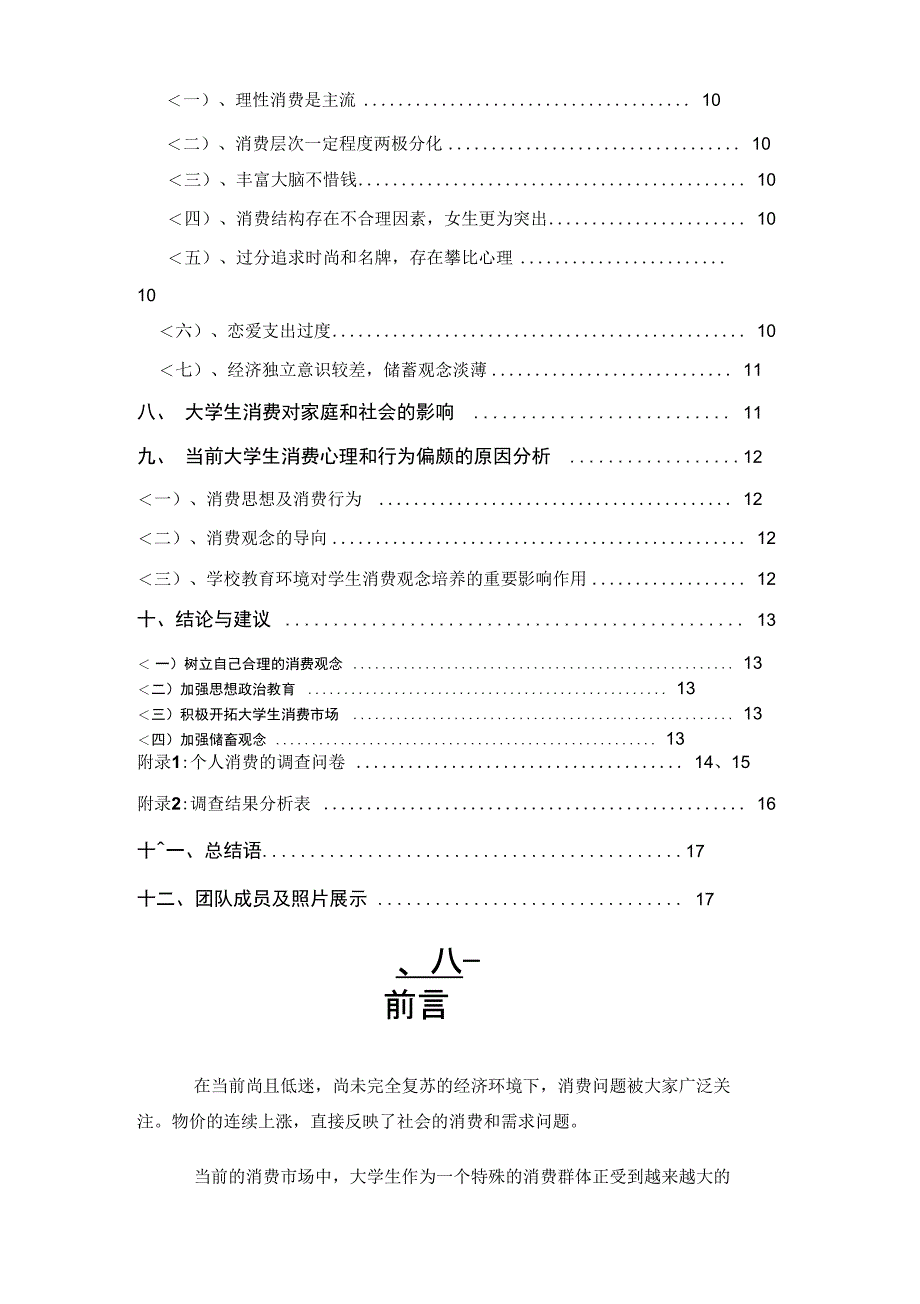 上海工艺美术职业学院大学生消费状况调查评测报告_第2页