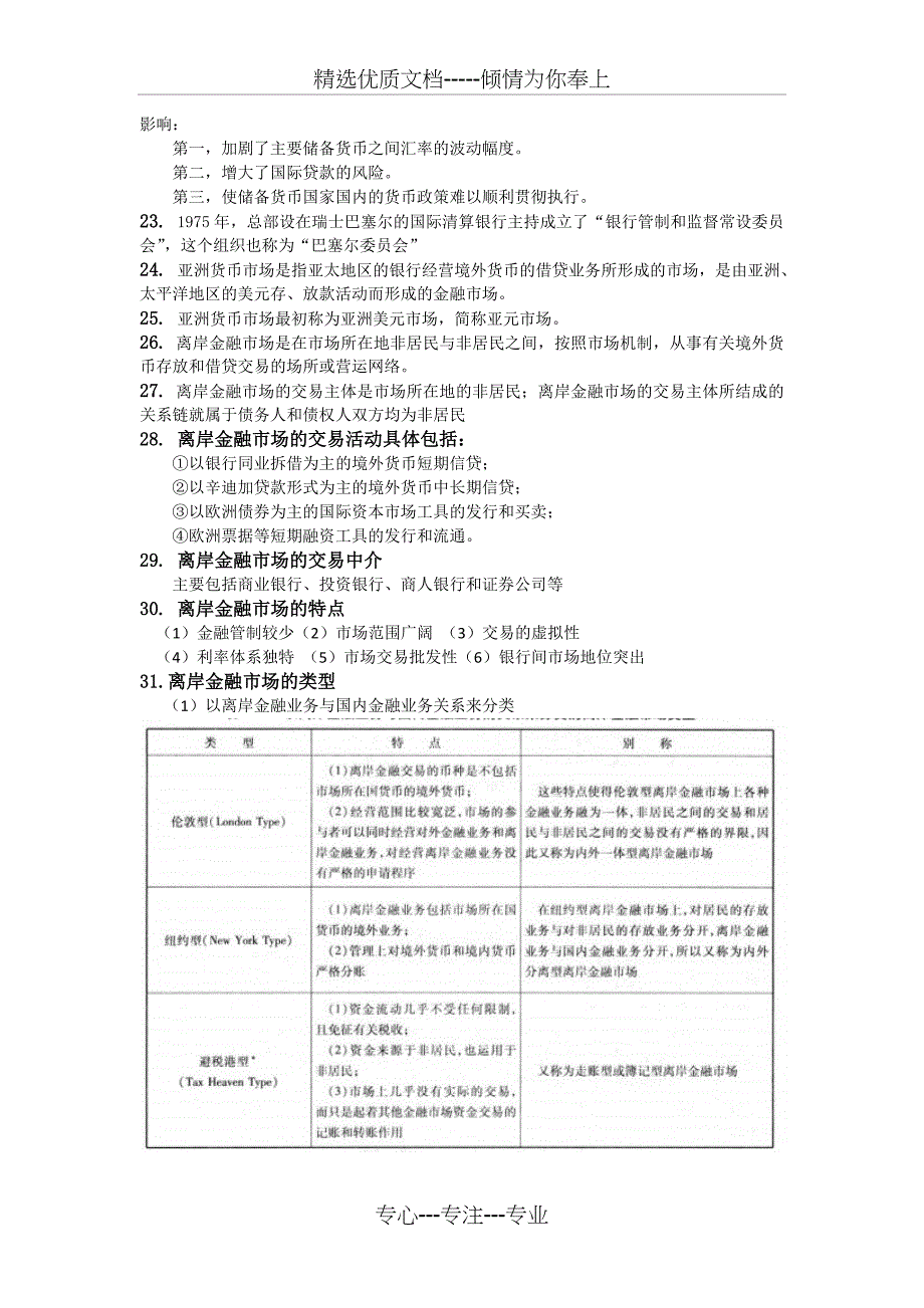 国际金融市场复习要点_第3页