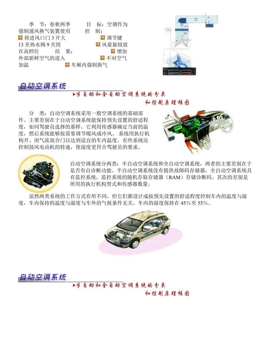 自动空调系统基本原理_第5页