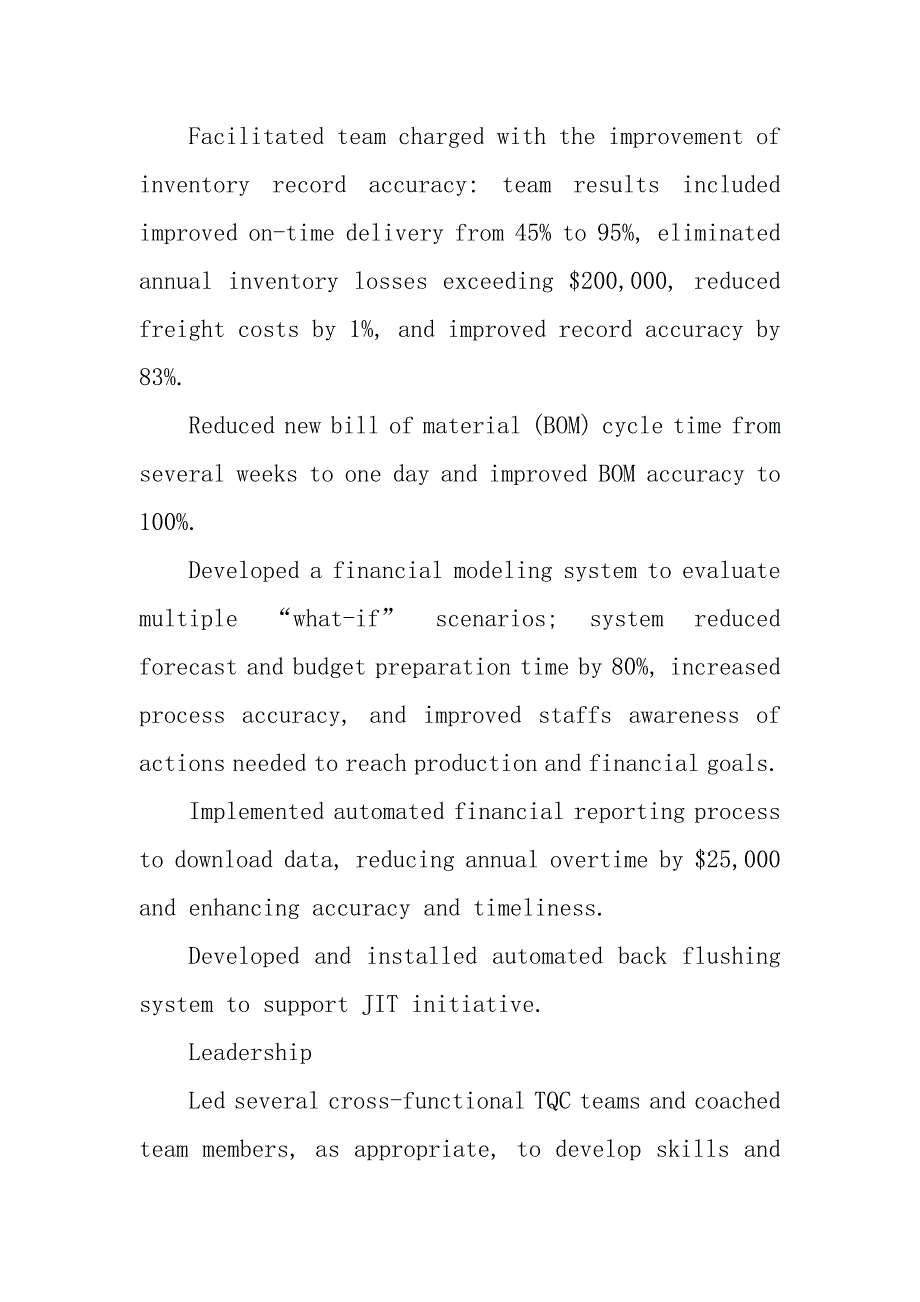 2023年 金融专员个人英文简历模板_第3页