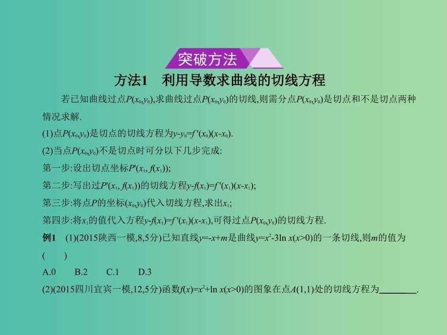 高考数学一轮总复习 第三章 导数及其应用 3.1 导数与积分课件(理) 新人教B版.ppt_第5页