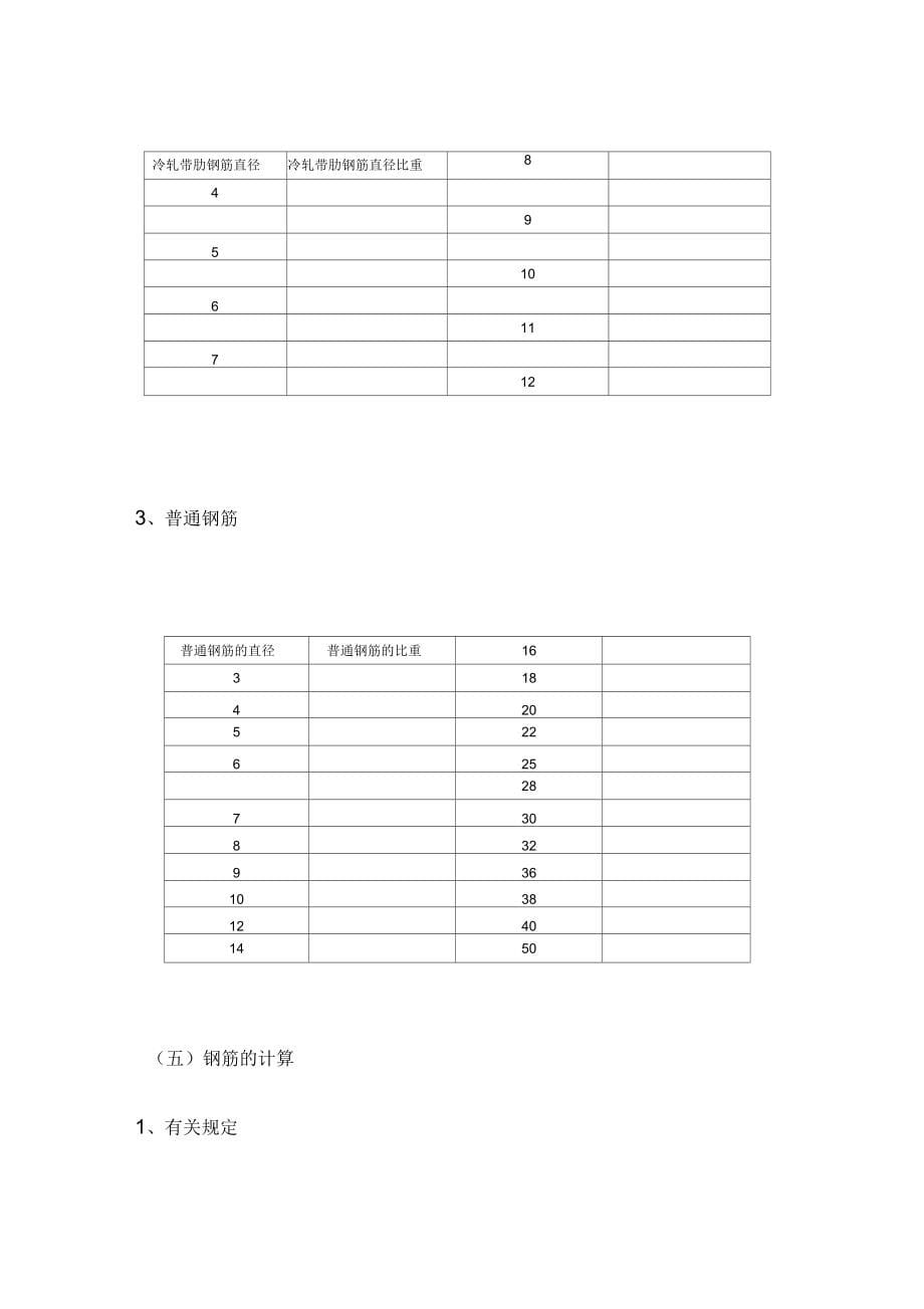 钢筋算量手册(非常好的钢筋算量教程)_第5页