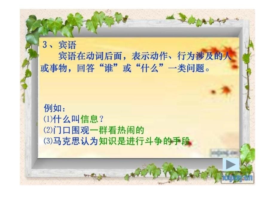 现代汉语语法句子成分精华_第5页