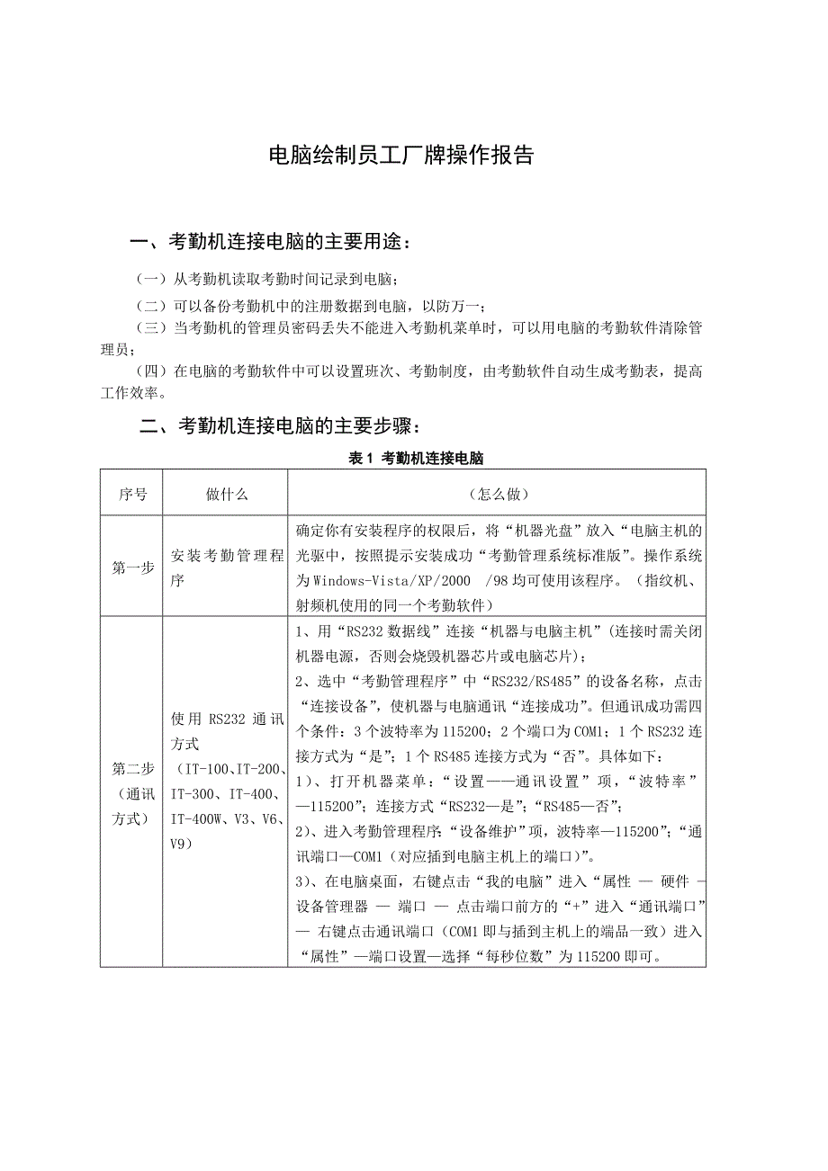 电脑绘制员工厂牌操作报告_第4页