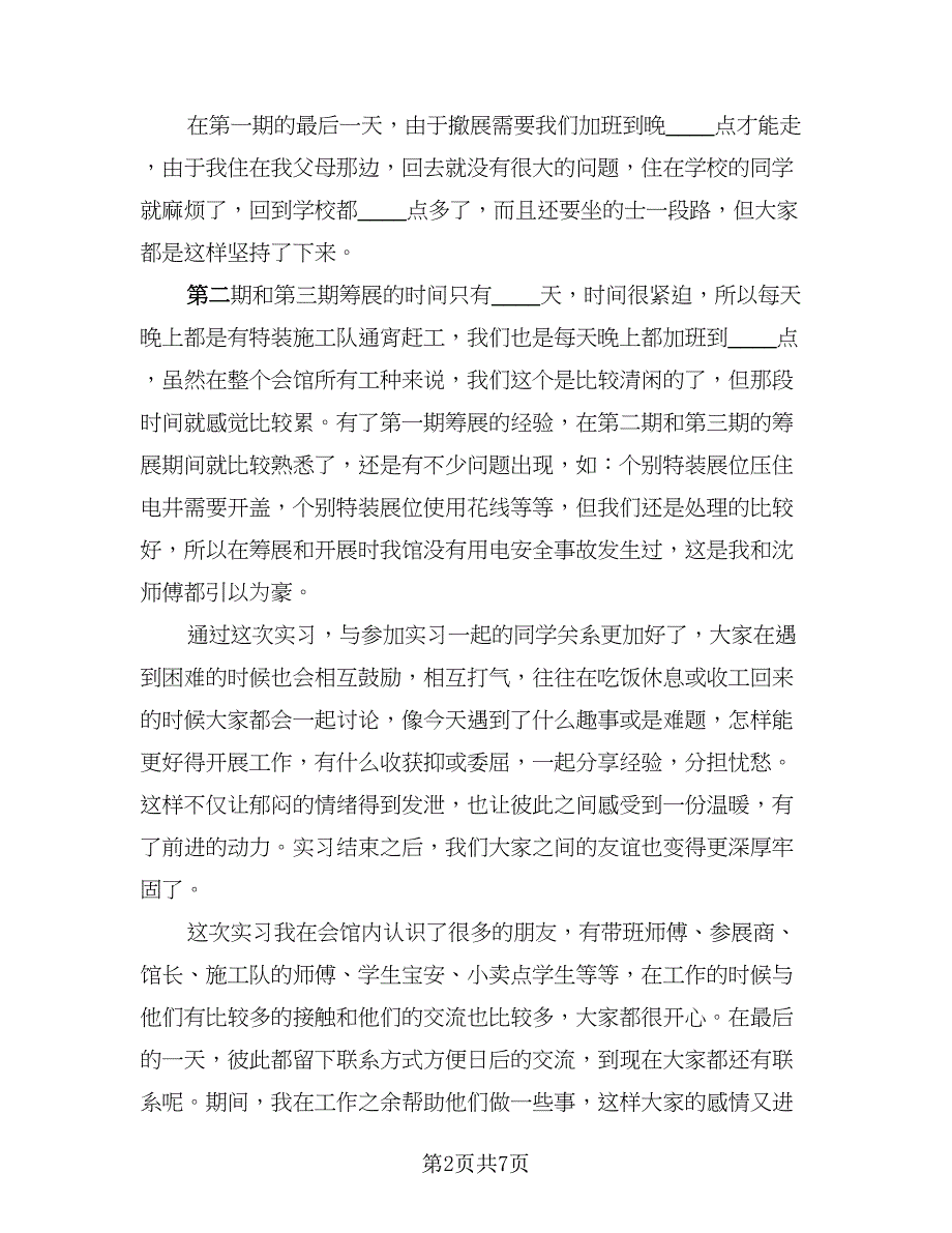 顶岗实习学生个人总结模板（三篇）.doc_第2页