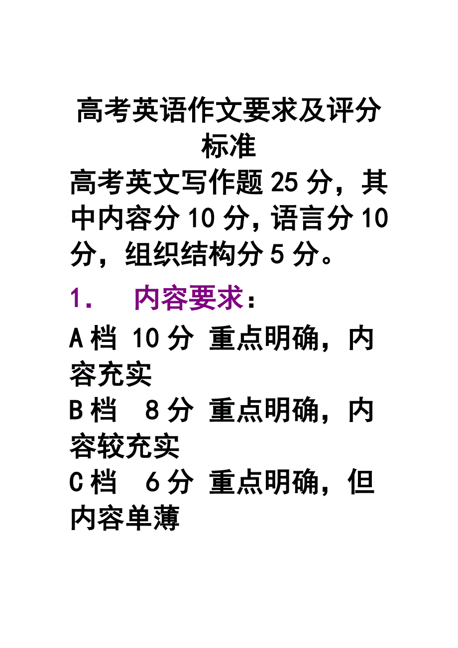 高考英语考前作文辅导_第1页