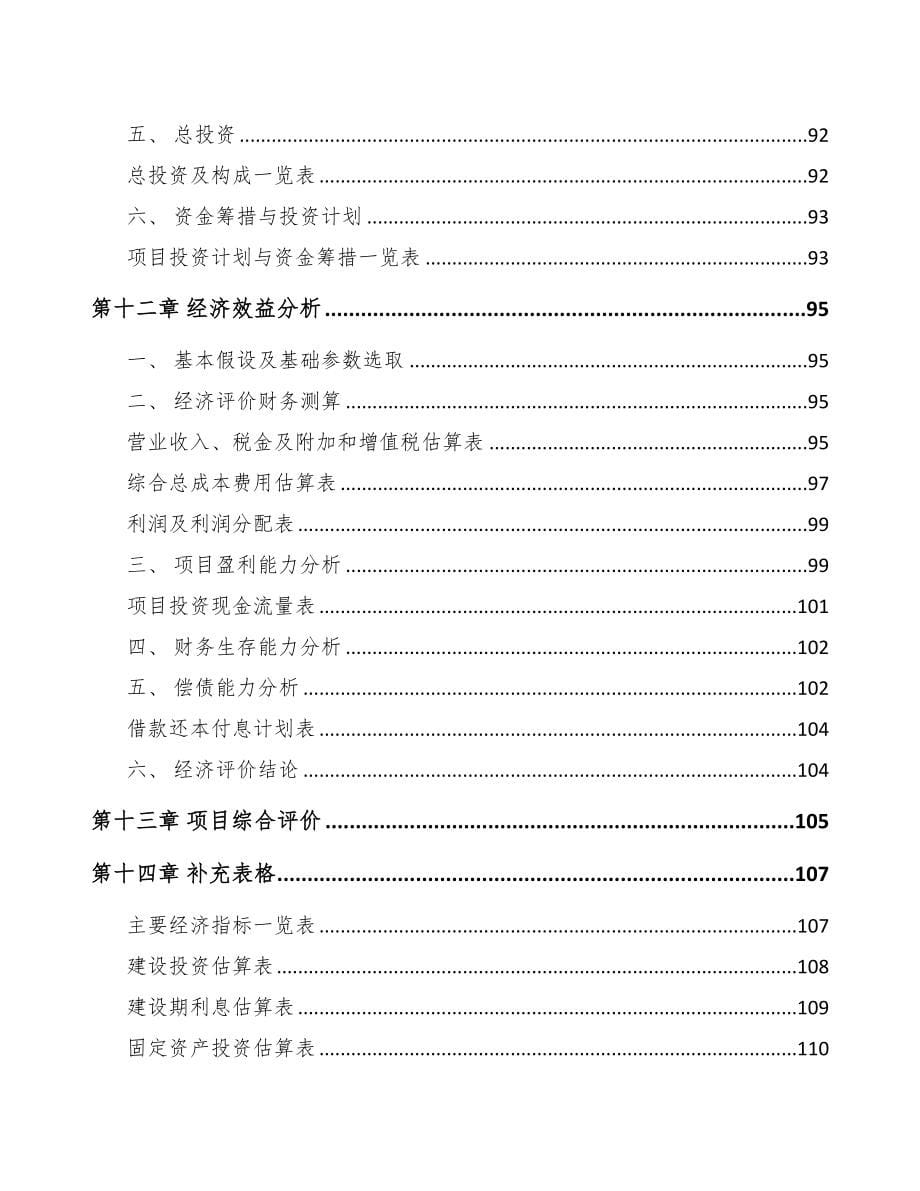 某成立布袋公司可行性研究报告(DOC 82页)_第5页