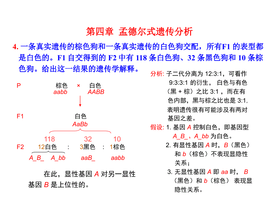 遗传学第二版课后答案18章课件_第4页