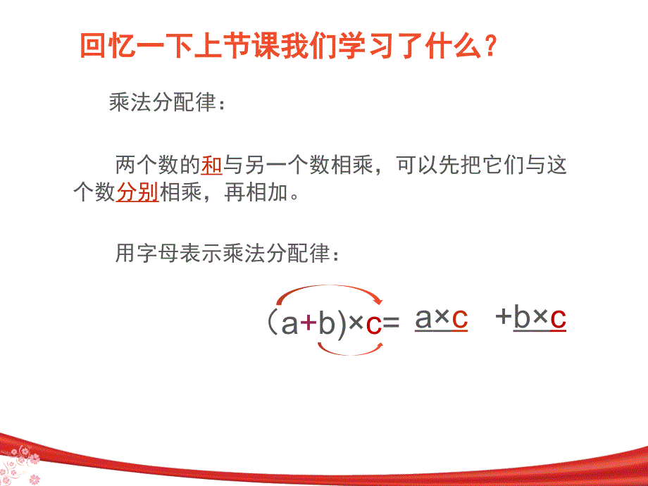 四年级下册数学应用乘法分配律进行简便计算苏教版课件_第2页