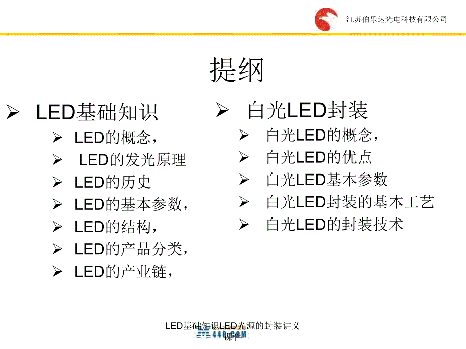 LED基础知识LED光源的封装讲义课件_第3页