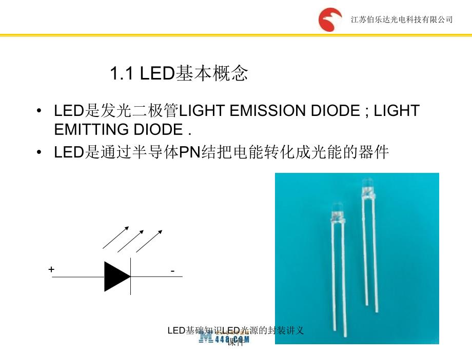 LED基础知识LED光源的封装讲义课件_第4页