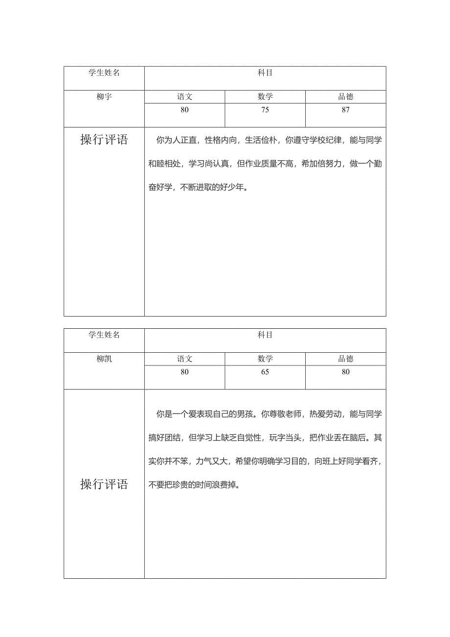 学生操行评语.doc_第5页