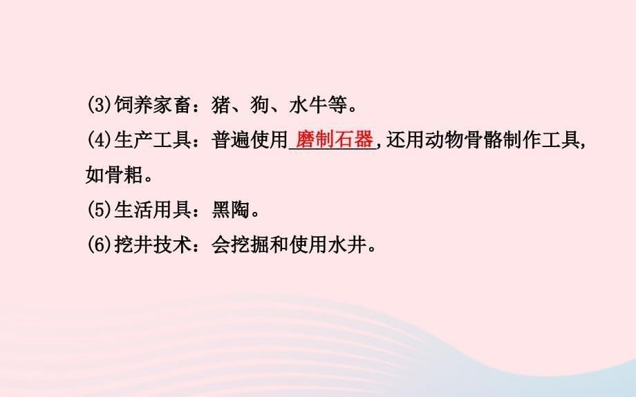 七年级历史上册 第一单元 中华文明的起源 2星罗棋布的氏族聚落课件 北师大版_第5页