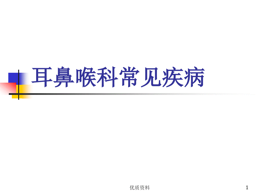 耳鼻喉科常见疾病..【优质档案】_第1页