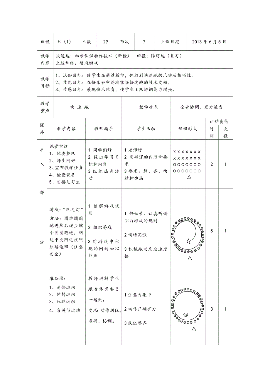 七年级体育课教案.doc_第1页