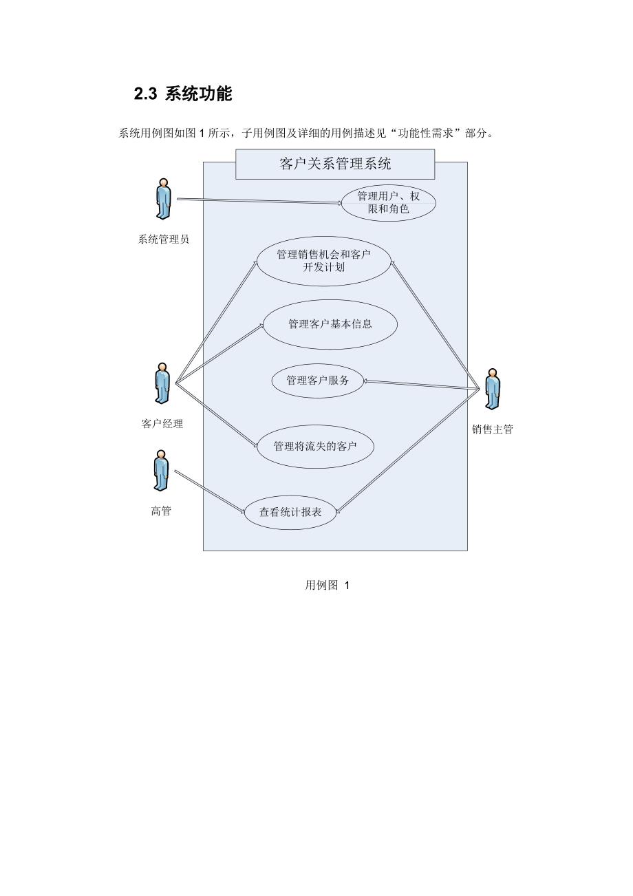 CRM项目需求分析说明文档_第4页