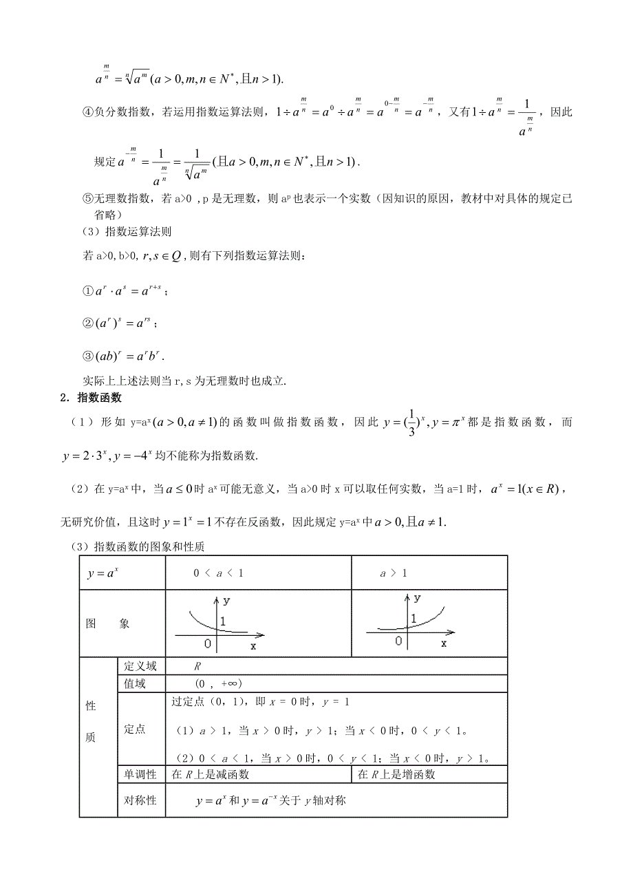 6指数与指数函数教案名师制作优质教学资料_第2页