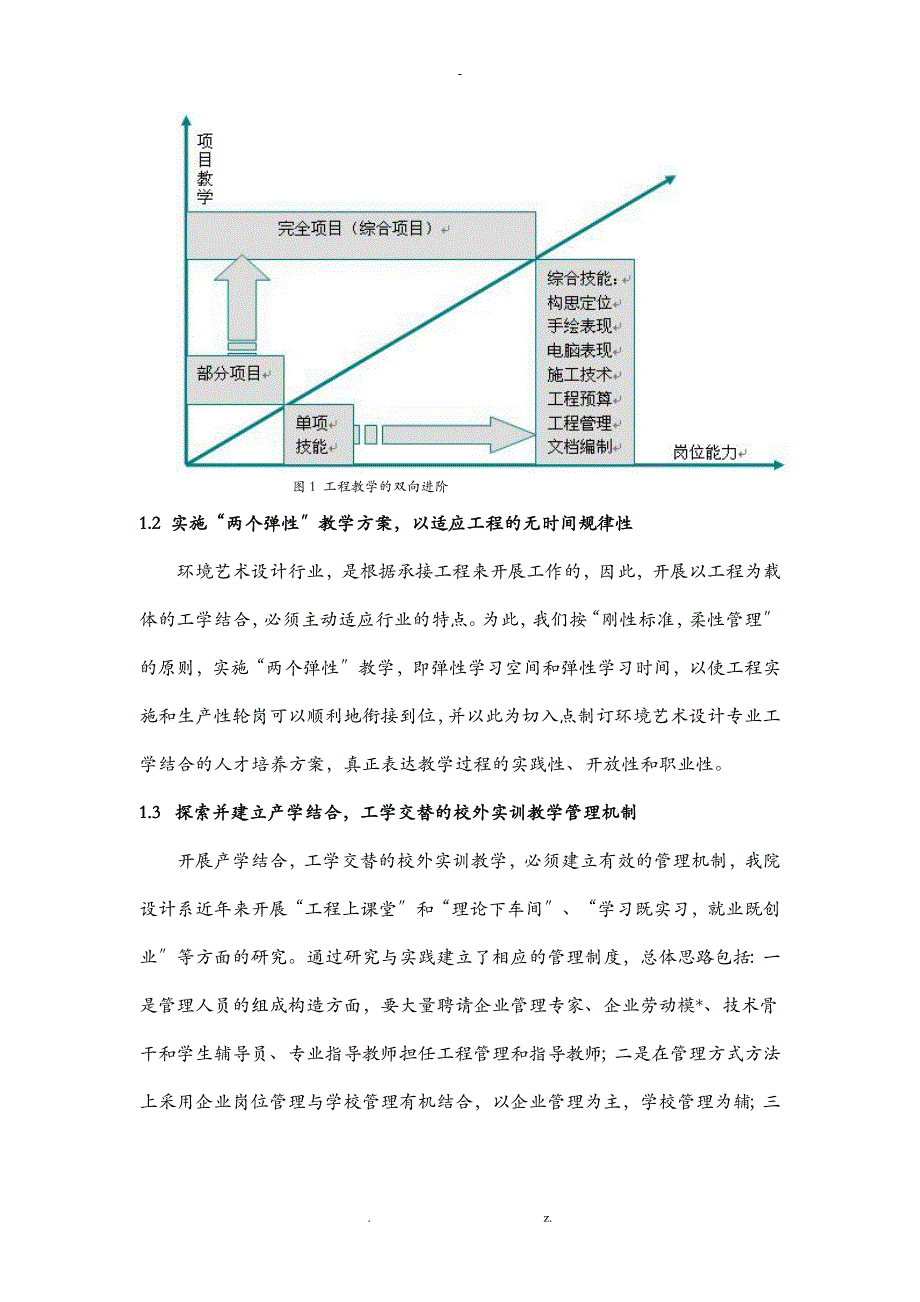 环境艺术设计专业工学结合的人才培养模式_第3页