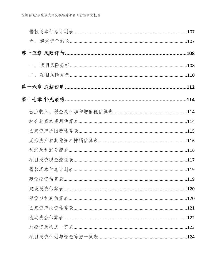 崇左以太网交换芯片项目可行性研究报告_第5页