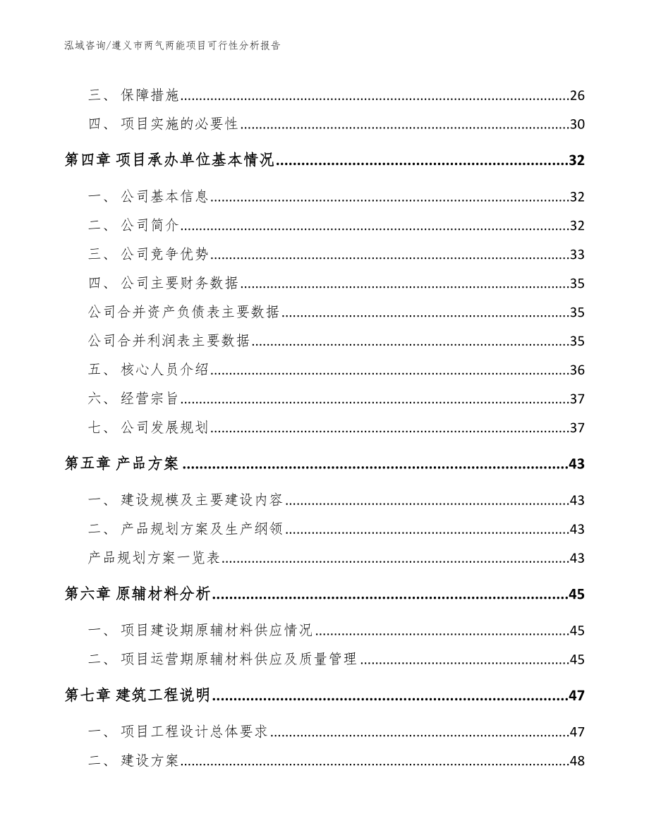 遵义市两气两能项目可行性分析报告_第3页