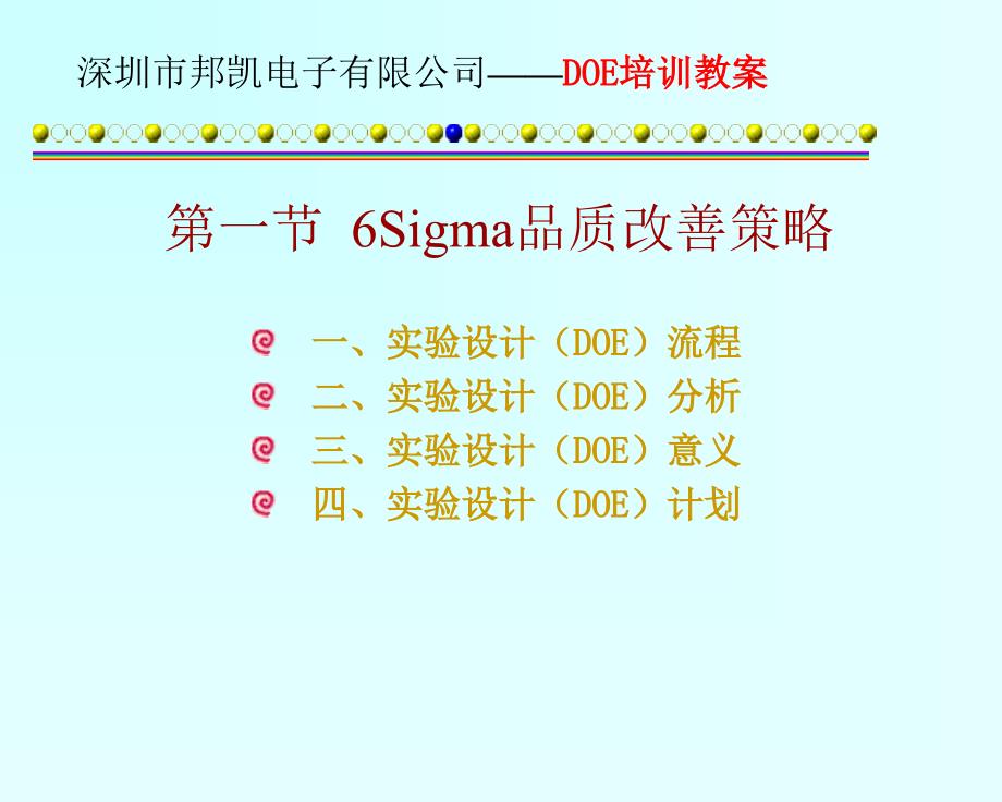 实验设计DOE方法培训资料ppt课件_第2页