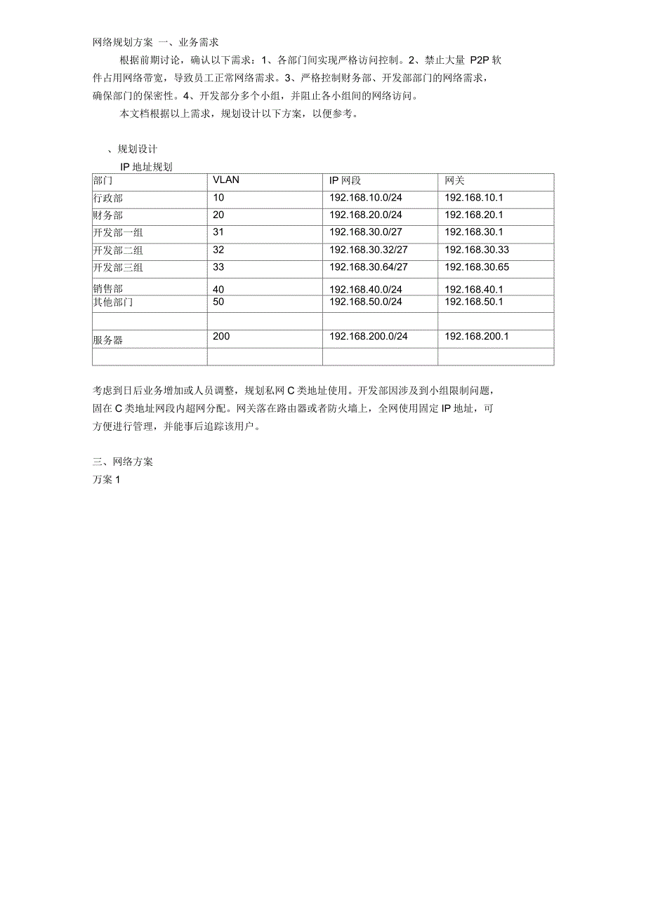 网络规划方案_第1页