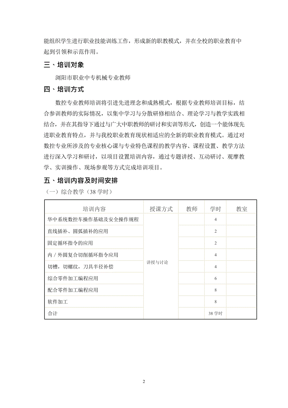 中职教师培训方案(最新整理)_第2页