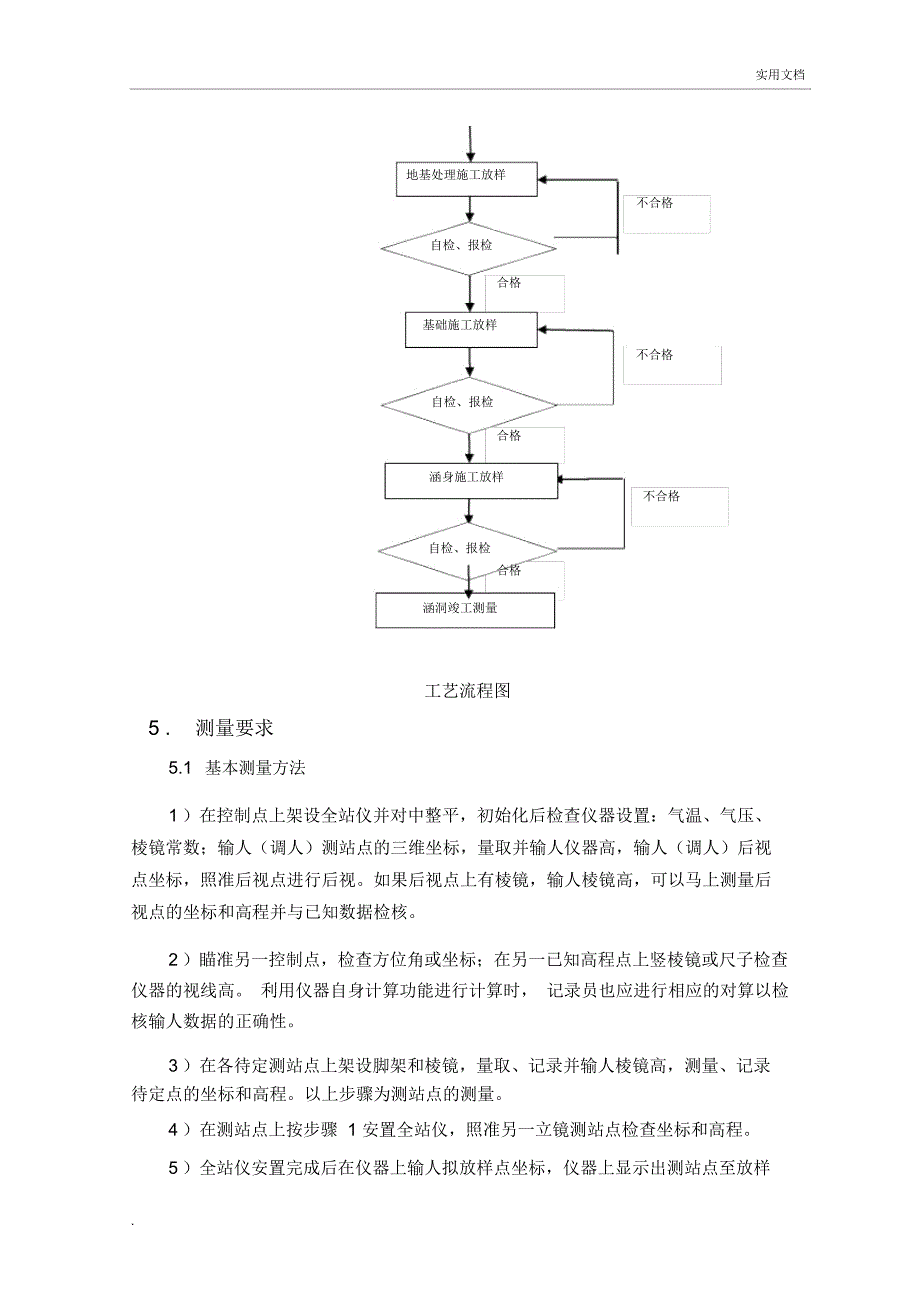 涵洞施工测量作业指导书_第3页