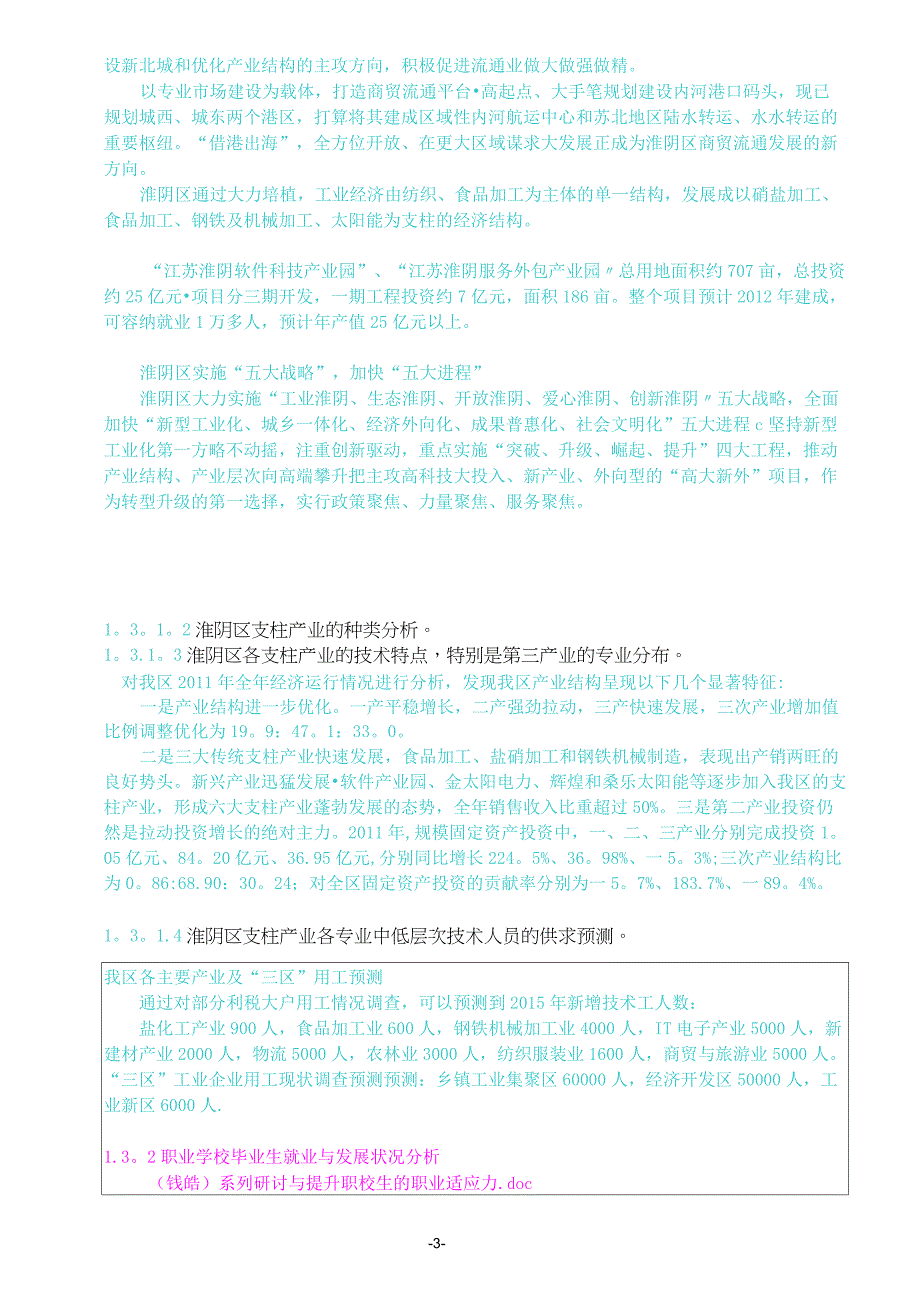 (结题报告)江苏省职业教育教学改革研究课题结题报告_第3页