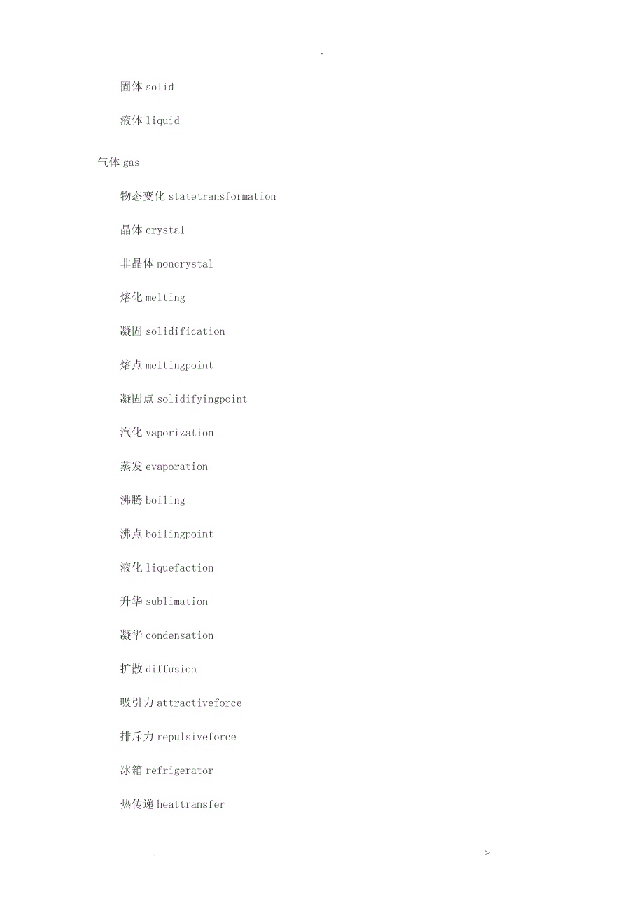 初中物理英语词汇_第4页