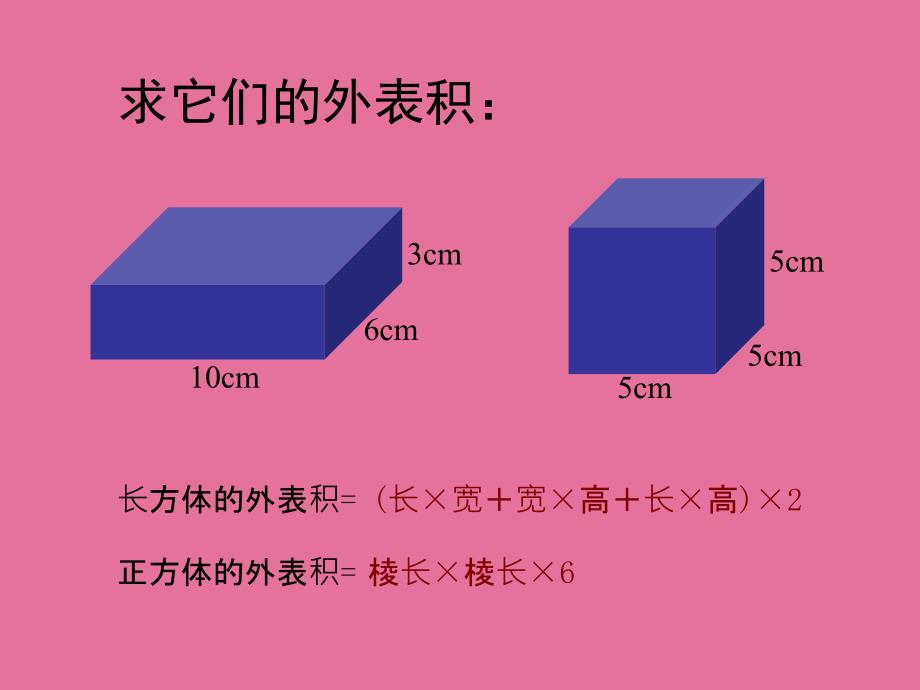 求它们的表面积ppt课件_第1页