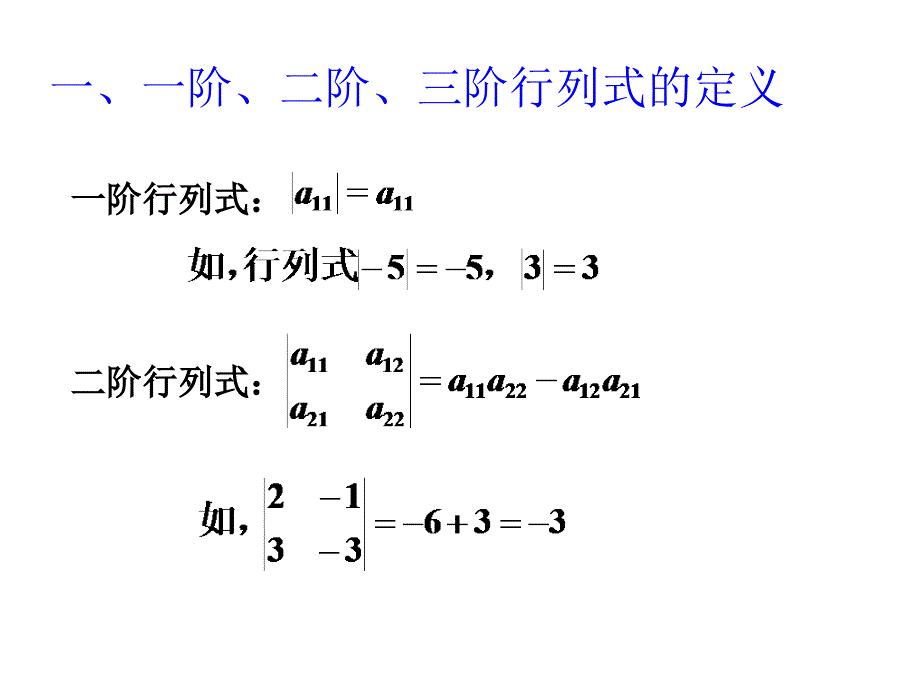 线性代数课件：2-1 行列式定义_第3页