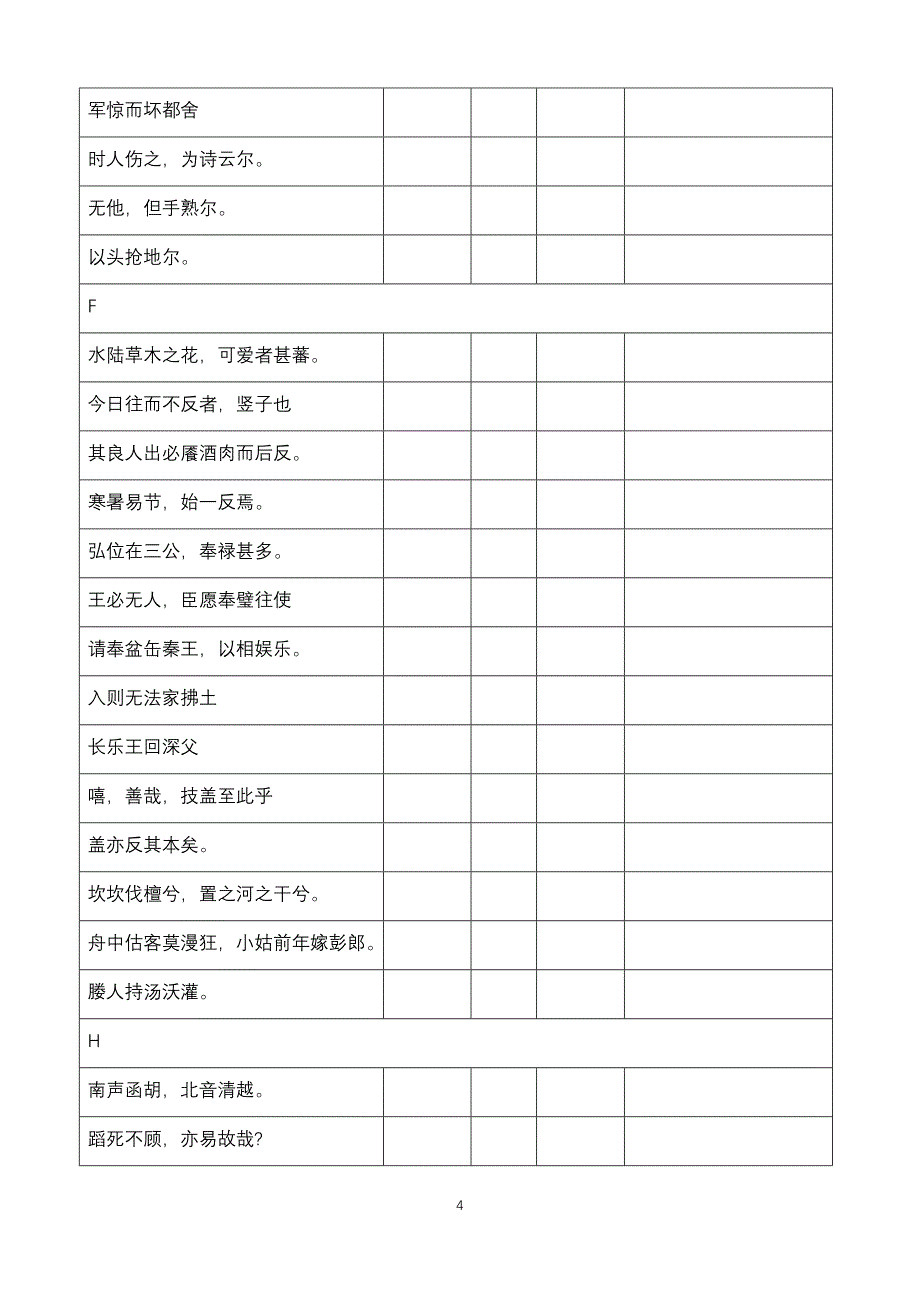 2018届高考文言文通假字练习整理配答案_第4页