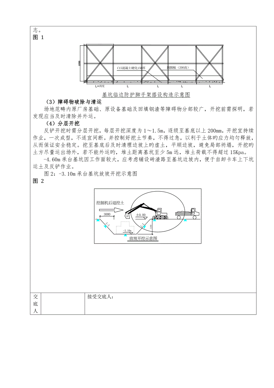 土方开挖综合施工重点技术交底记录_第2页