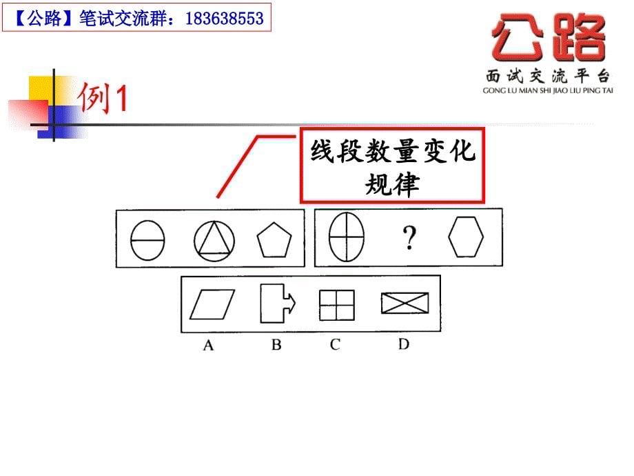 【公路】公开课图形推理1_第5页