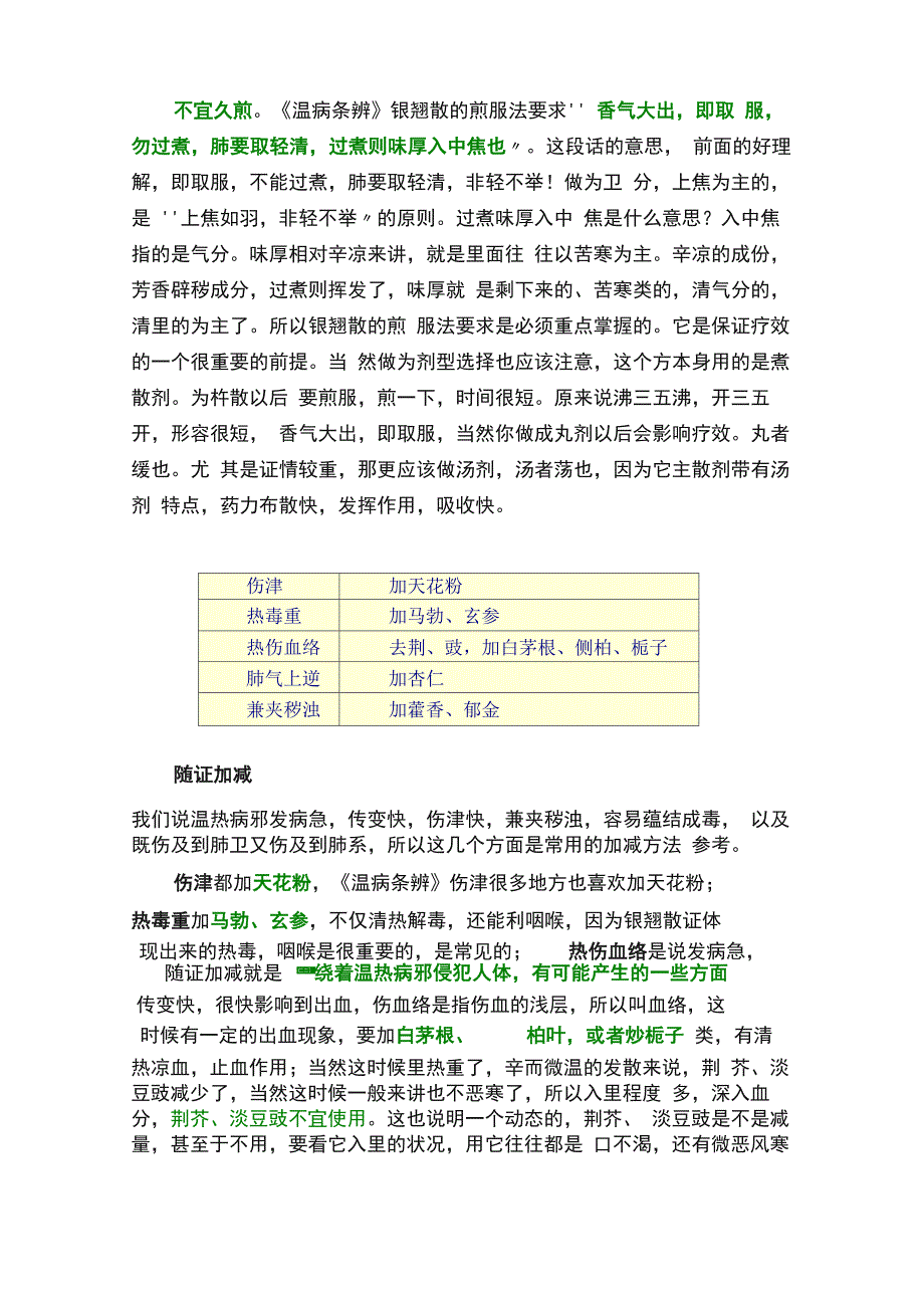 方剂学19讲银翘散（二）、桑菊饮、麻杏石甘汤_第2页