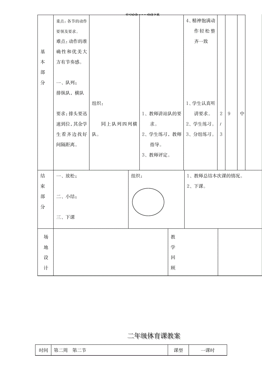 2023年小学二年级体育精品讲义全集_第2页