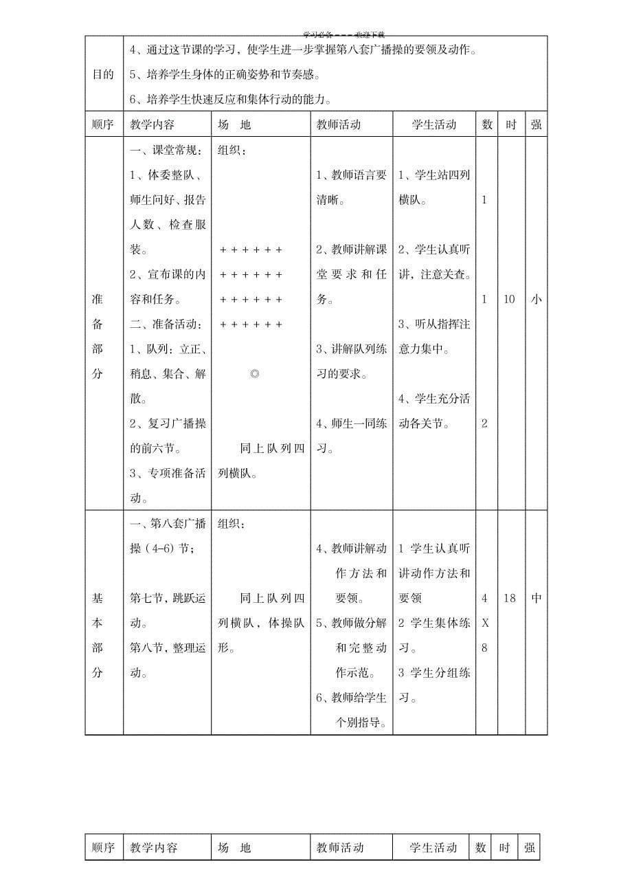 2023年小学二年级体育精品讲义全集_第5页