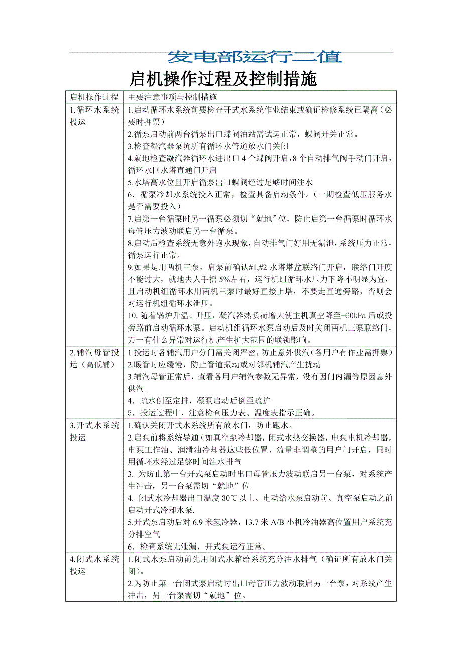 发电厂启停机过程控制_第1页