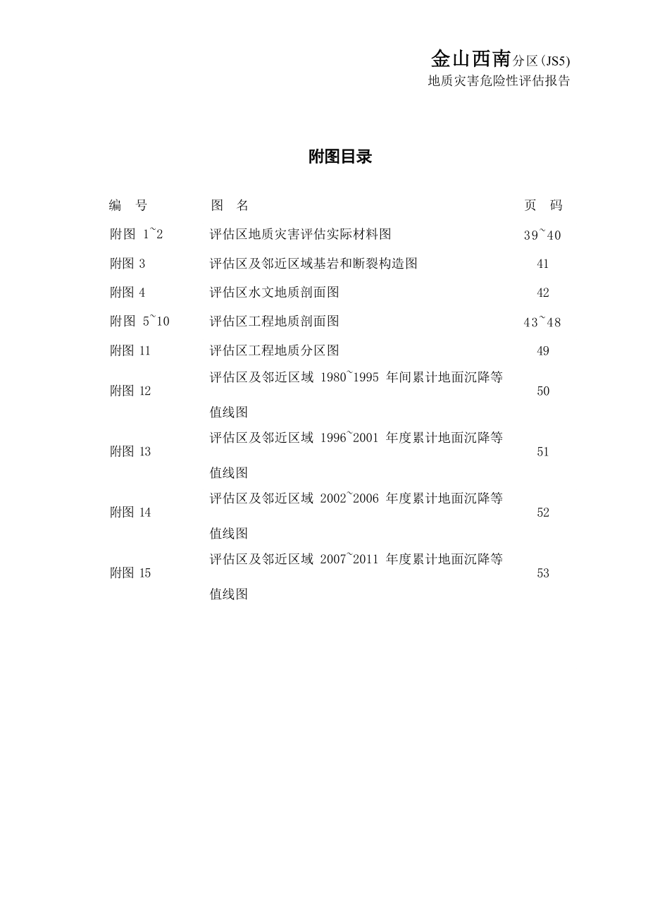 金山西南分区单元（JS5）地质灾害危险性评估更新成果.docx_第4页