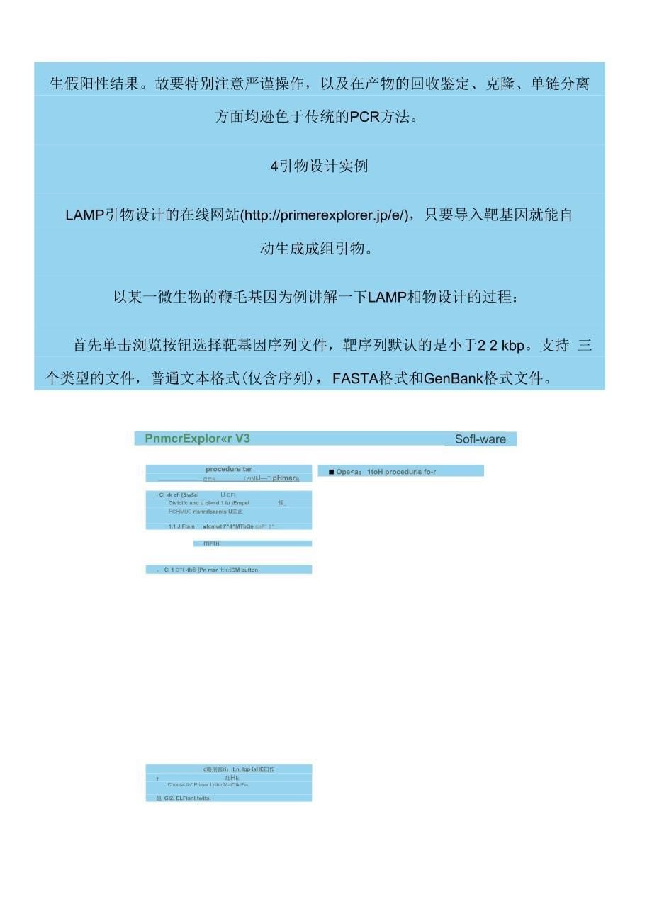 核酸环介导等温扩增技术原理和引物设计和实例_第5页