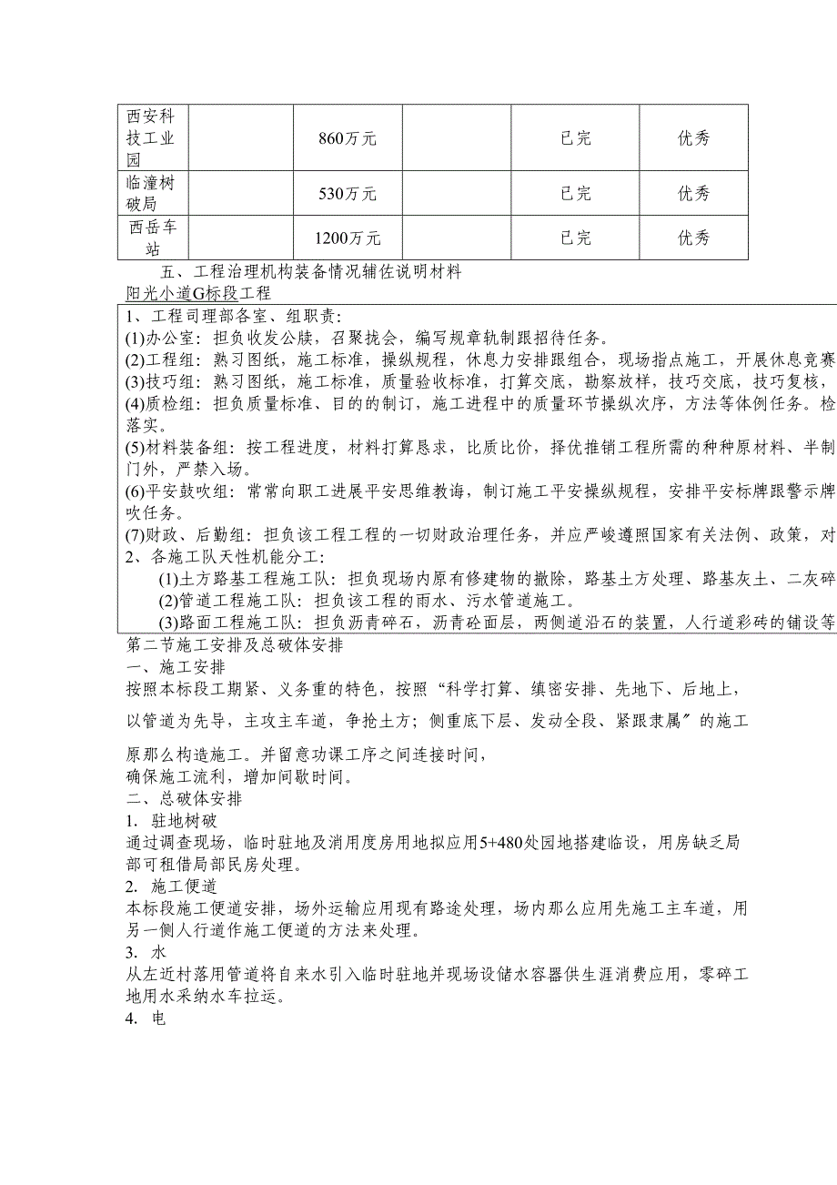 2023年建筑行业阳光大道施工组织设计方案.docx_第3页