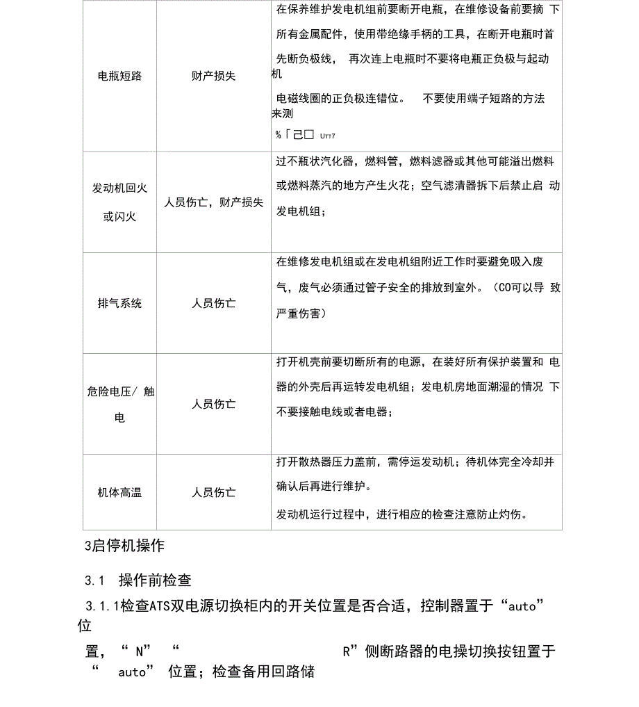 燃气发电机的操作、维护和保养规程_第2页