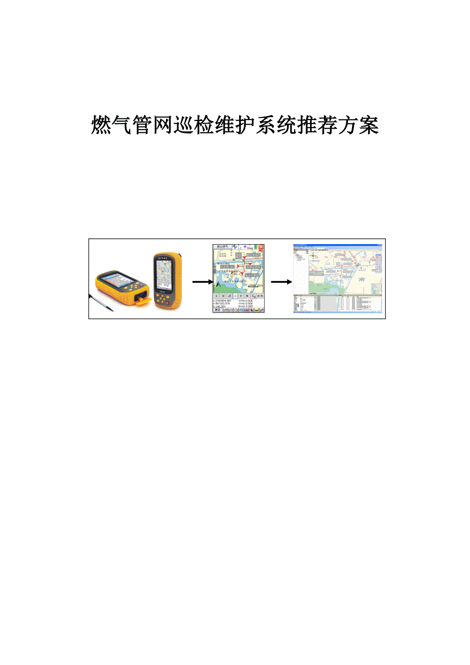 中海达智能燃气巡检推荐方案_第1页